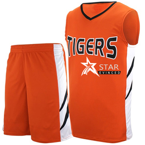 Conjunto de uniformes de baloncesto para hombre, ropa deportiva personalizada por sublimación con opción de talla grande, ropa deportiva unisex con logotipo personalizado - Product Image 4