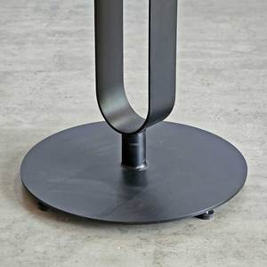 Mesa de Centro Redonda AUDI de Estilo Rústico Moderno Hecha a Mano con Tapa de Cerámica y Patas de Hierro para Sala de Estar CFD68150 - Product Image 4