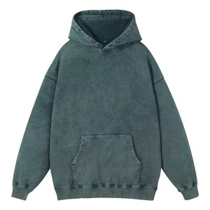 Sweat à capuche personnalisé pour homme 2025 – Mélange polyester/coton de haute qualité – Vêtement d'hiver avec impression strass et logo personnalisé – Motif uni - Product Image 6