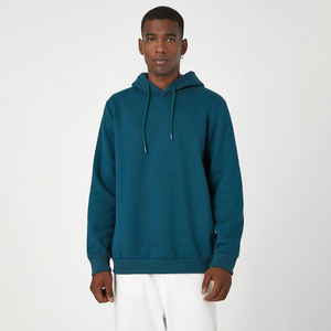 100% Cotton Men's Heavy Weight Oversize Hoodies & Sweatshirts <b>Thick</b> <b>Fleece</b> with Custom Screen Print Logo - Product Image 3