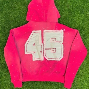 เสื้อกันหนาวปักลายมีฮู้ดสำหรับฤดูหนาวผ้าซักกรดลายพิมพ์พัฟถนนเฮฟวี่เวท - Product Image 3