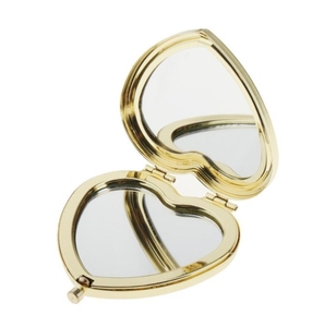 Tinh Tế Thiết Kế Mới Cầm Tay Trang Điểm Gương Xách Tay Túi Hai Mặt Nhỏ Gọn Với Brass Khung Tính năng Kỹ Thuật Số - Product Image 6