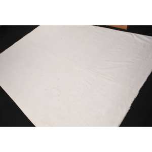 Tapis moderne et écologique en laine blanche de 6.1x8.4 pieds, patchwork turc, support en latex à poils moyens pour les décorations de salle à manger. - Product Image 4