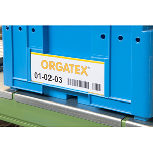 Portaetichette Kanban 1/3 DIN A4 Nero Confezione da 50 - Componenti Industriali - Product Image 3