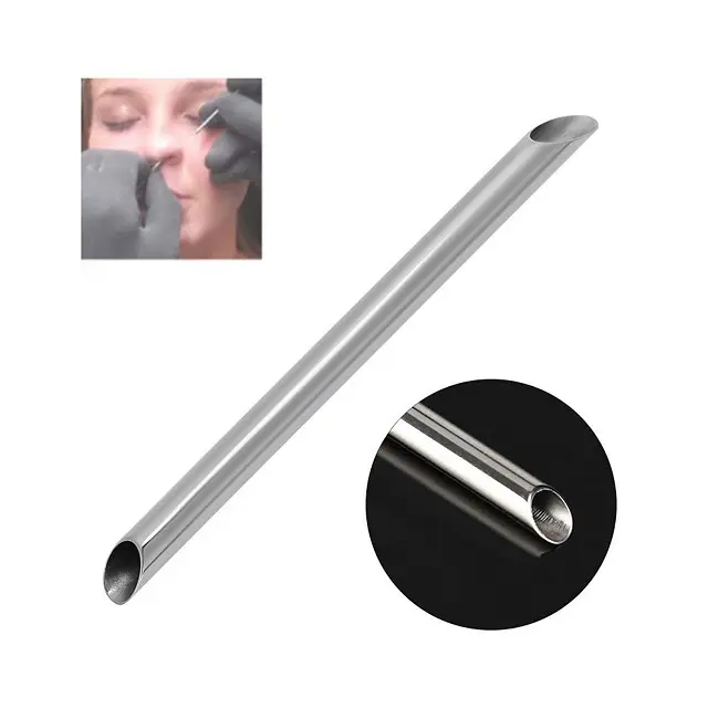 Stainless Steel Piercing Receiver Body Ear Navel Nose Lip Nipple Piercing Tools Surtechs instruments