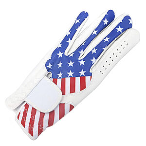 Gants de golf en cuir Cabretta de qualité supérieure pour hommes, personnalisables en usine, équipement de sport, droitier/gaucher, en cuir véritable. - Product Image 3