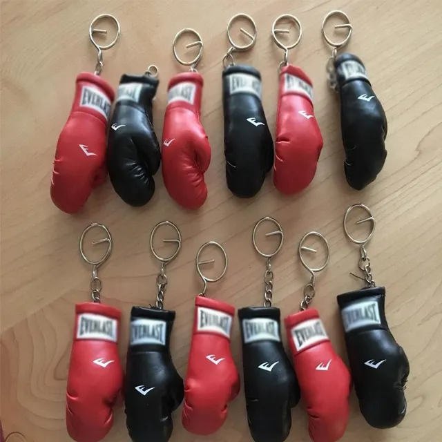 Mini Bokshandschoen Sleutelhangers Promotionele Mma Print Vlag Of Ontwerp Sparring Handschoenen