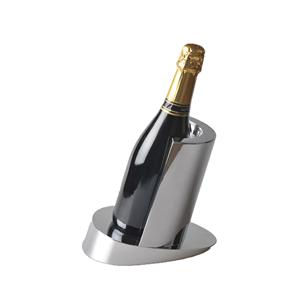 Haute vente moderne métal refroidisseur de vin baignoire en acier inoxydable poli élégant fini parfait pour et boisson de table - Product Image 1