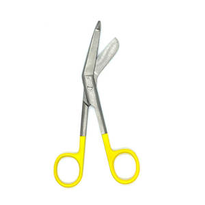 Tijeras de vendaje de uso manual de calidad alemana de servicio OEM/Tijeras de vendaje ligeras de gran venta en color sólido - Product Image 1