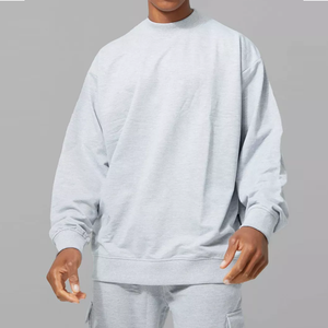 Comfortable Men Oversize <b>Crewneck</b> Sweatshirts with factory direct price and design - Product Image 4