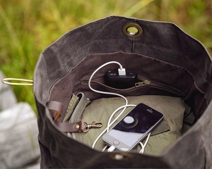 Sac polochon Style Usage Quotidien Anniversaire Cadeau Mari Garçons Garçons Week-end Escapades LCRG-0092 - Product Image 2