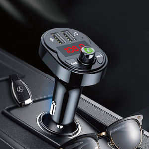 Cargador de MP3 inalámbrico para coche de 25W, modelo PDF17 - Product Image 4