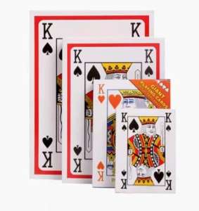 Cartes de poker de taille géante personnalisées - Product Image 1