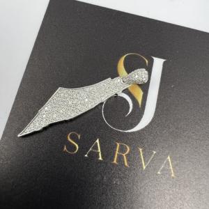 Iced personalizado nombre inicial letra S925 plata fina colgantes VVS Moissanite diamante Hip Hop colgante oro blanco lujo fino - Product Image 3