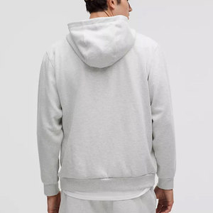 Sudadera con capucha básica de Hip Hop con bolsillo de canguro Sudadera con capucha de algodón pesado personalizada 100% algodón Venta caliente Sudadera con capucha de gran tamaño en blanco - Product Image 5