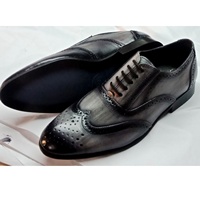 Chaussures plates décontractées élégantes pour hommes en similicuir PU de luxe, peintes à la main, patinées, imperméables et légères, pour l'automne, l'hiver, le printemps et les mariages