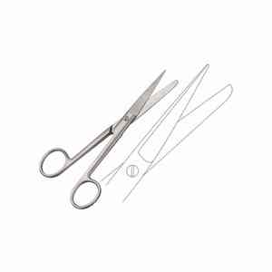 Lames droites/incurvées en acier inoxydable de haute qualité de 10.5cm meilleur manuel de netteté de ciseaux de fonctionnement pour la chirurgie générale - Product Image 4