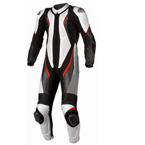 Traje de Motociclismo Personalizado para Hombre, de una Pieza, de Cuero, Resistente al Viento, de Secado Rápido, Transpirable, Anti-caídas, Resistente al Desgaste, Cómodo, OEM - Product Image 2