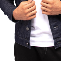 Vestes en jean vintage 100 % coton pour hommes, les plus vendues, confortables, décontractées, coupe classique, boutonnées