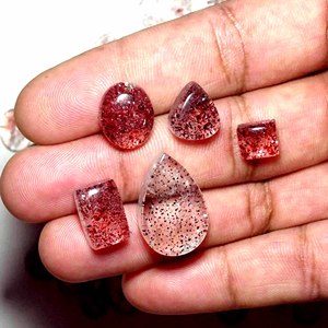 100% ควอตซ์อัญมณีทรงหลวมเจ็ดเม็ดจากธรรมชาติสำหรับทำเครื่องประดับ - Product Image 6