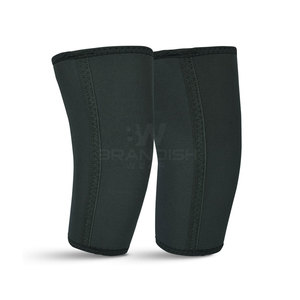 Fournisseur direct d'usine, conception OEM personnalisée, genouillères de couleur unie, genouillères de sport pour la salle de sport, meilleur prix de gros - Product Image 1