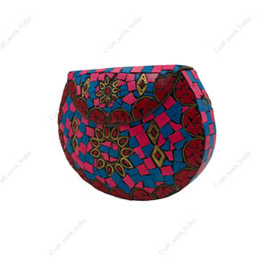 Bolso de Mano Tipo Clutch con Mosaico Multicolor Hecho a Mano para Mujer, Bolso de Diseñador para Fiesta de Noche o Boda, Bolso de Lujo con Marco Metálico, Regalo para Ella - Product Image 2
