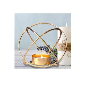 Bonne vente en aluminium Vintage bougeoir fabricant longue tige en laiton conique bougeoir pour la décoration de la maison - Product Image 1