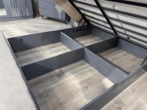 ชุดห้องนอนหรูหราทันสมัยพร้อมที่เก็บของขนาดคิงไซส์เพิ่มความสวยงามสำหรับบ้านสำนักงานบ้านไร่วิลล่าห้องนอน - Product Image 6