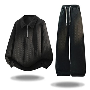 Conjunto de Dos Piezas, Chándal Informal de Forro Polar para Mujer, Invierno 2024, Conjuntos de Mujer, Sudadera con Capucha Extra Grande de Manga Larga, Pantalones Deportivos, Traje de Mujer - Product Image 1