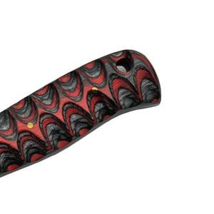 Couteau de poche en cuivre en vente chaude, couteau pliant de camping d'extérieur avec lame en acier et manche en bois, manche personnalisé, fixe, emballé - Product Image 6