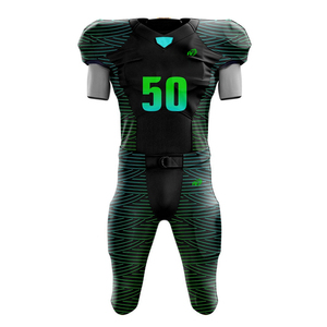 Grande demande Uniforme de football américain à manches courtes Impression de logo personnalisé Conception respirante Dernière tendance - Product Image 2