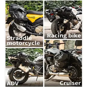 Sacs à bagages pour moto en PVC imperméable personnalisés, 20-36L, écologiques, pour toutes les motos, OEM ODM disponible - Product Image 5