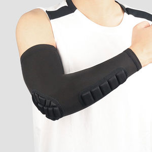 Mangas de brazo acolchadas de compresión Protector de brazo a prueba de golpes Soporte de codo para hombres Mujeres y jóvenes - Product Image 4