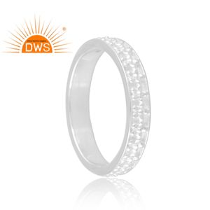 Fashionable Jewelry Manufacturer 925 Fine Sterling <b>Silver</b> <b>Statement</b> <b>Ring</b> Custom Jewelry For Women Gift For Her - Product Image 2