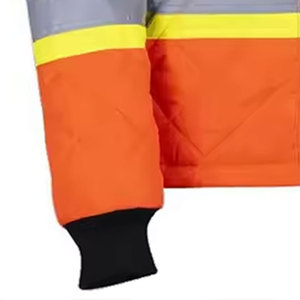 เสื้อแจ็คเก็ตนิรภัย เสื้อแจ็คเก็ตสะท้อนแสง เสื้อผ้าทำงานที่มองเห็นได้ชัดเจนสำหรับใช้งานกลางแจ้งและในชีวิตประจำวัน - Product Image 6