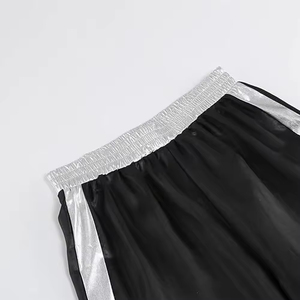 Bata de Boxeo de Satén con Logotipo Personalizado Estampado en la Parte Delantera para Adultos, de Secado Rápido, Ligera, Transpirable, Unisex, de una Sola Pieza - Product Image 2