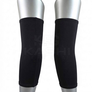 Genouillères de boxe classiques neuves avec sangles réglables, légères et respirantes pour l'entraînement de boxe, la pratique en salle de sport et l'utilisation sportive - Product Image 2