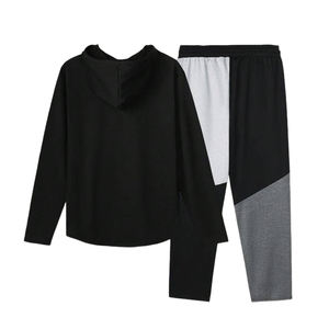 Dernier modèle de survêtement personnalisé fabricant de vêtements pour hommes tenue décontractée pull-over ensemble de survêtements en polaire épaisse survêtements pour hommes - Product Image 2