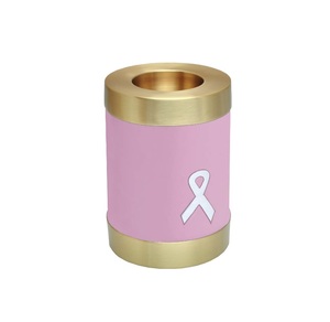 Urna ligera de té de latón con acabado de perla marrón, suministros funerarios, urna de cremación, urna de cenizas de recuerdo de Metal a bajo precio - Product Image 6