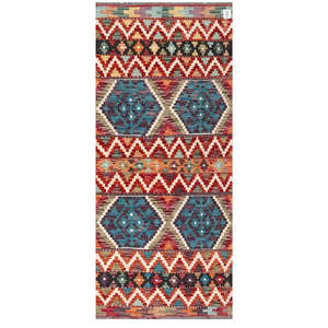 Alfombra Kilim de Maimana, Afganistán, 199 x 86 cm, Alfombras y Juegos de Alfombras - Product Image 1