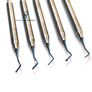 Dụng cụ tổng hợp nha khoa Ergonomic thiết lập công cụ thép không dính cho các ứng dụng làm đầy nha khoa chống gỉ - Product Image 3