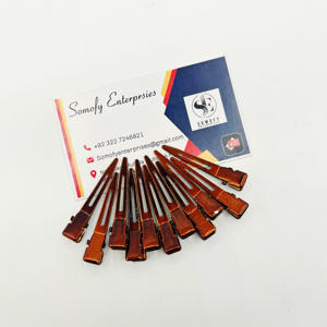 Pince à sectionner les cheveux en acier inoxydable brun foncé finition brillante personnalisée en gros Extensions de cheveux de qualité supérieure outils en métal - Product Image 1