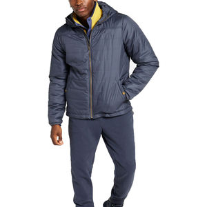 Men's <b>Mountain</b> Classic Puffer Hooded Jacket High Quality Wholesale Custom Logo Winter Bubble Warm Outdoor Regular Puffer Jacket - Product Image 4