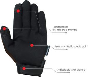 2026 Top Quality Leather Cut-Resistant Mechanic Safety Work <b>Gloves</b>-Protection Mechanical Working <b>Gloves</b> - Product Image 2