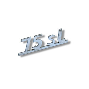 Emblema para protector de piernas '75SL' Lui Cometa - Product Image 1