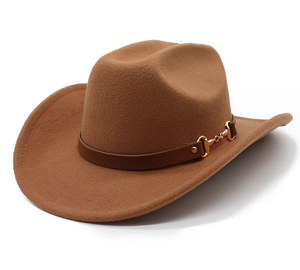 Sombrero Fedora de ante ético para mujer, sombrero de fieltro de Panamá de ala ancha clásico, sombrero de Jazz para exteriores Vintage - Product Image 3