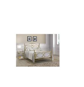 Estructura de cama de latón sofisticada que añade un encanto atemporal a los arreglos de dormitorios de lujo contemporáneos. - Product Image 3