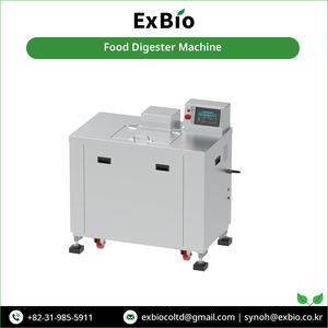 Máquina reciclable de alimentos orgánicos, suministro mundial, capacidad de 100kg/día, Exbio, para compradores globales - Product Image 4
