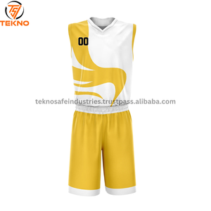 Ensemble d'uniformes de basket-ball réversibles de conception de shorts de basket-ball d'été Bsci meilleur uniforme de basket-ball pour hommes en gros - Product Image 6