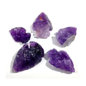 Amethyst Loose Arrowhead Agate Arrowheads for jewelry making Exporter of Grounding Energies in Bulk